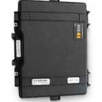 Closed Pelican 1485 case with OTX Systems label